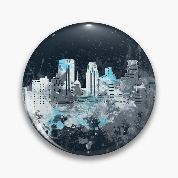 Artikelvorschau, Minneapolis Skyline entworfen und verkauft von BekimART2.