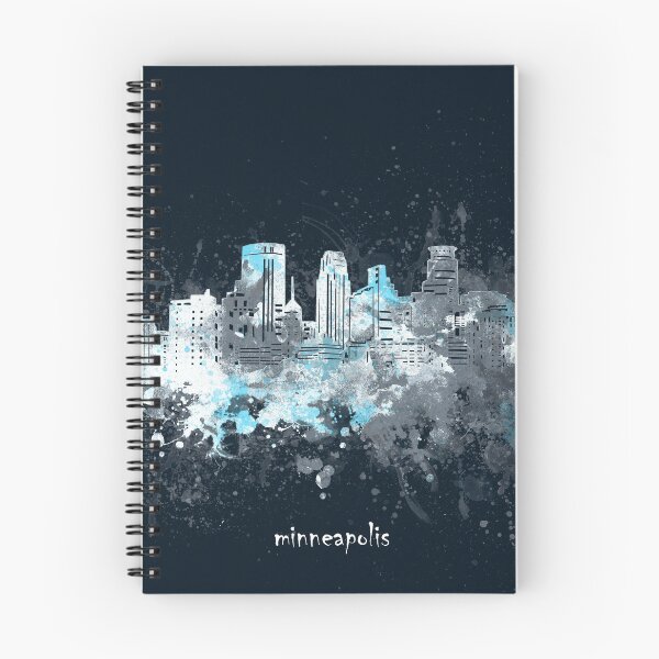 Artikelvorschau, Minneapolis Skyline entworfen und verkauft von BekimART2.