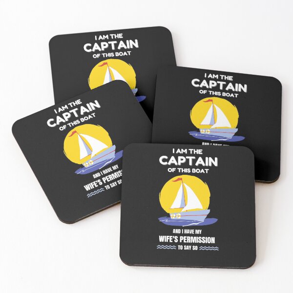 Item preview, I'm The Captain Of This Boat designed and sold by momsnpops.