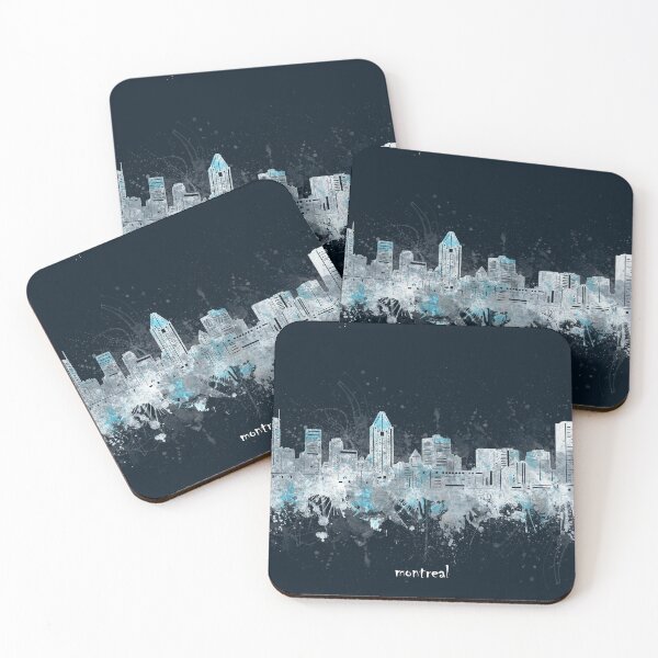 Item preview, montreal skyline designed and sold by BekimART2.