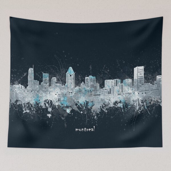 Item preview, montreal skyline designed and sold by BekimART2.