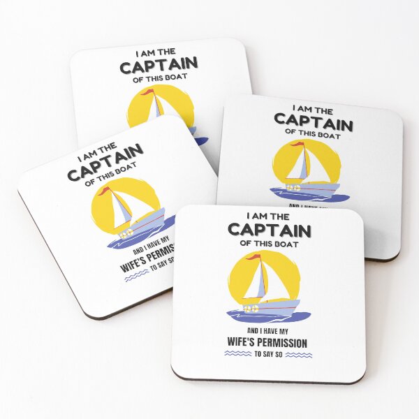 Item preview, I'm The Captain Of This Boat designed and sold by momsnpops.