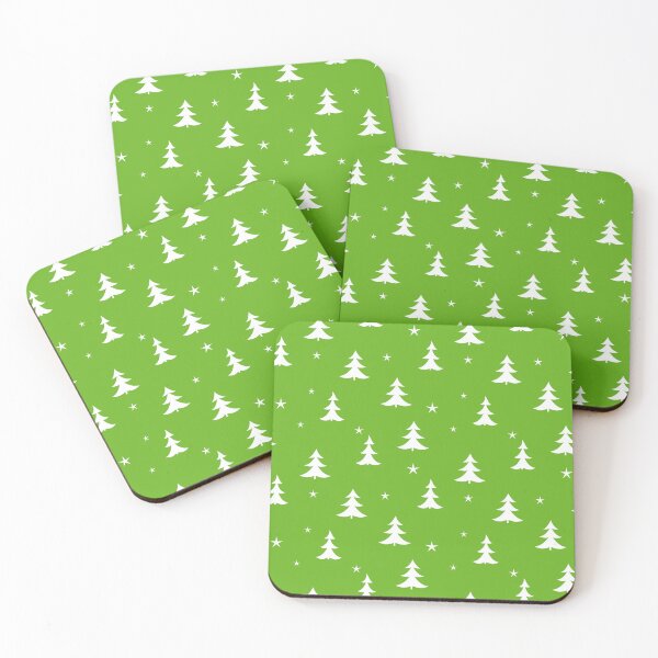 Artikelvorschau, Christmas Tree, Star Pattern (green) entworfen und verkauft von Patternsonly.