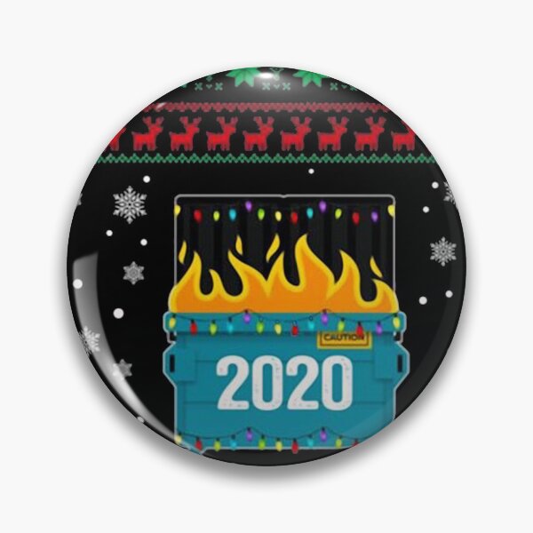 Item preview, 2020 DUMPSTER FIRE CHRISTMAS designed and sold by Emanuel48473.