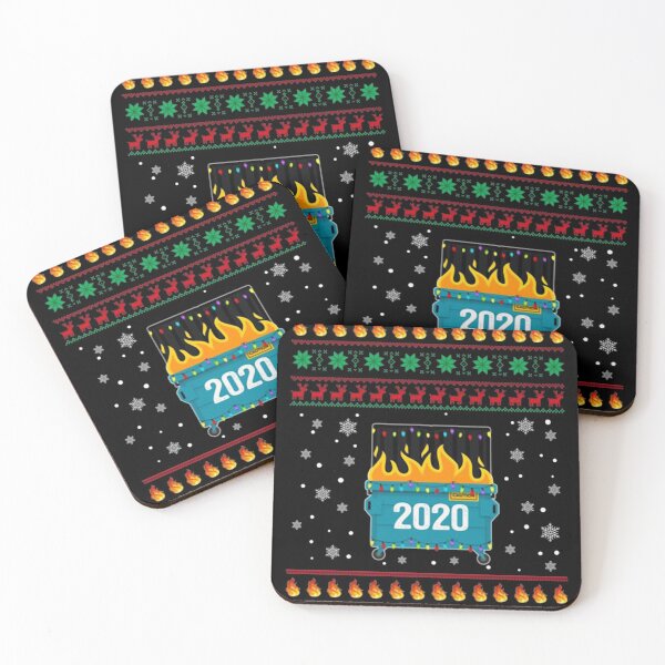 Item preview, 2020 DUMPSTER FIRE CHRISTMAS designed and sold by Emanuel48473.