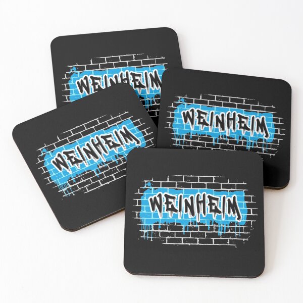 Item preview, Weinheim Woinem graffiti with a wall background designed and sold by GeogDesigns.