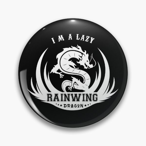 Item preview, I'm A Lazy Rainwing Dragon Wings of fire Gift designed and sold by Usoubmaster.