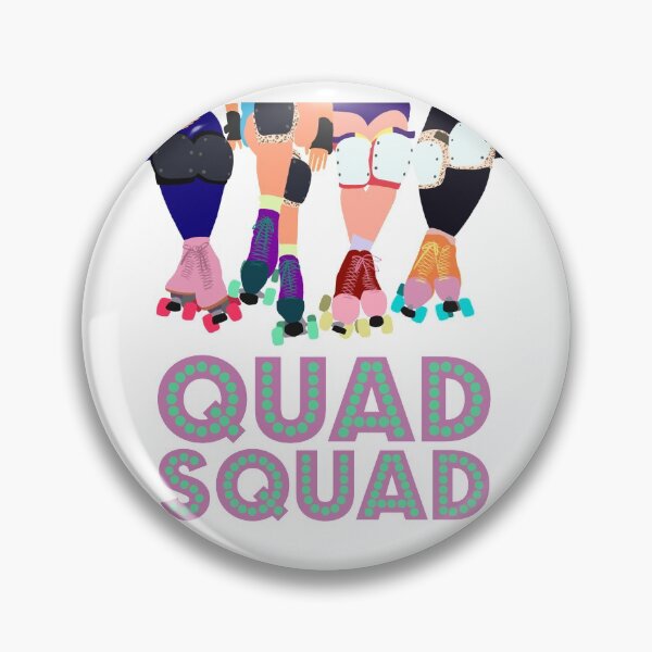 Item preview, Roller Skating Quad Squad designed and sold by robby-h.