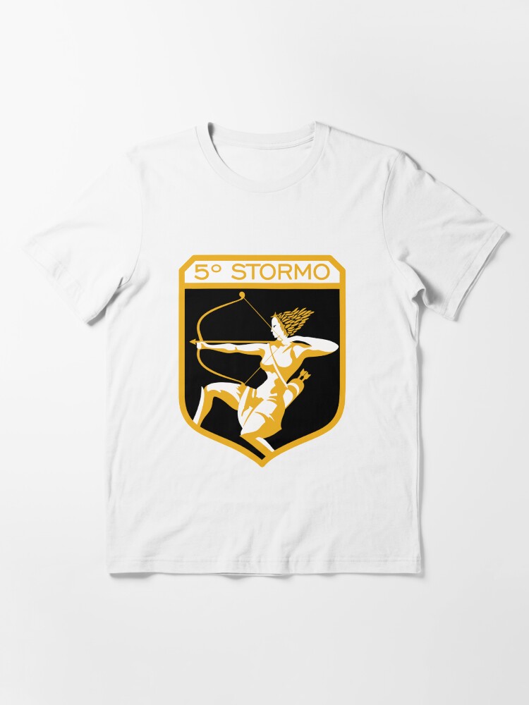 Alternate view of Model 118 - 5º Stormo Essential T-Shirt
