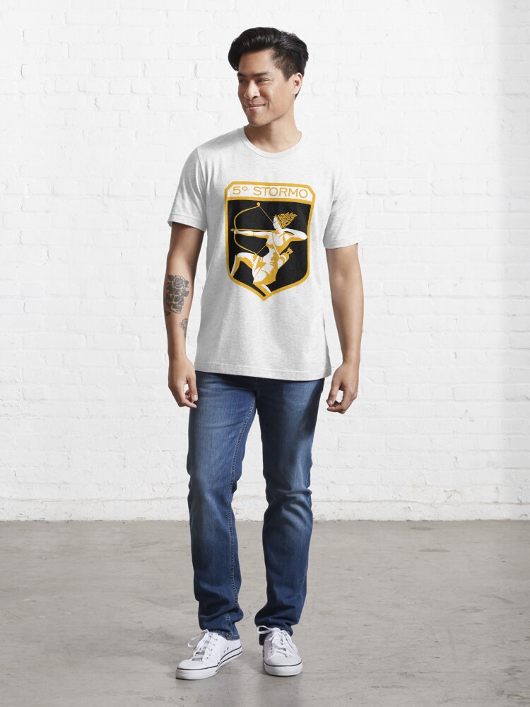 Alternate view of Model 118 - 5º Stormo Essential T-Shirt