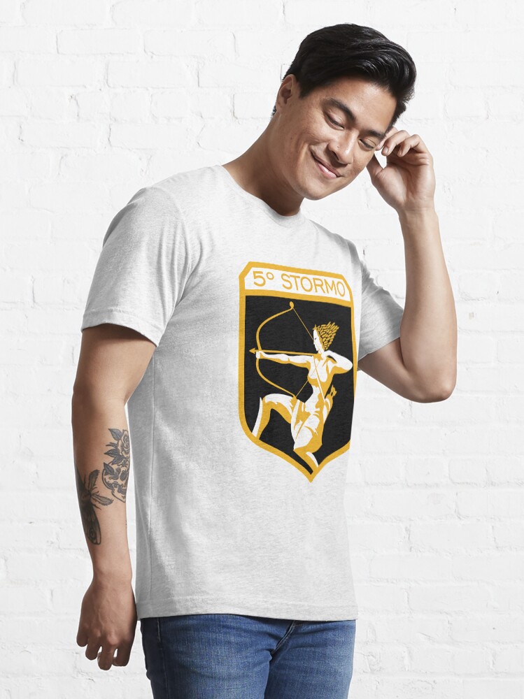 Alternate view of Model 118 - 5º Stormo Essential T-Shirt