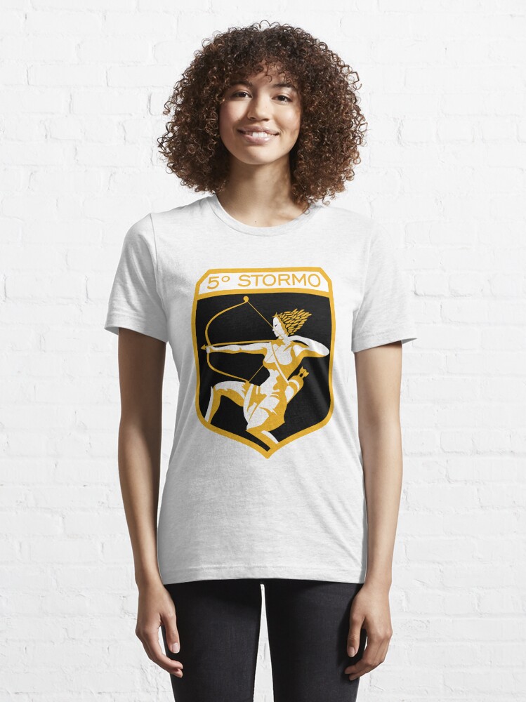 Alternate view of Model 118 - 5º Stormo Essential T-Shirt