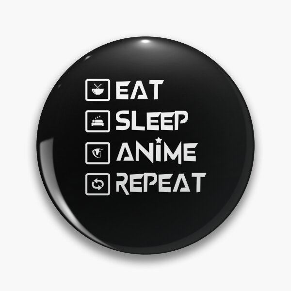 Item preview, Eat Sleep Anime Repeat Japanese Manga and Anime Lover Gift designed and sold by enjoytheshirt.
