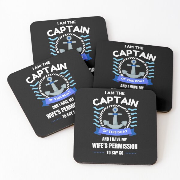 Item preview, I'm The Captain Of This Boat designed and sold by momsnpops.