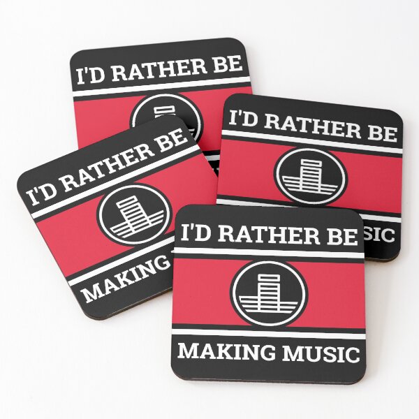 Item preview, I'd Rather Be Making Music, Beatmaker designed and sold by ilovetshirts87.