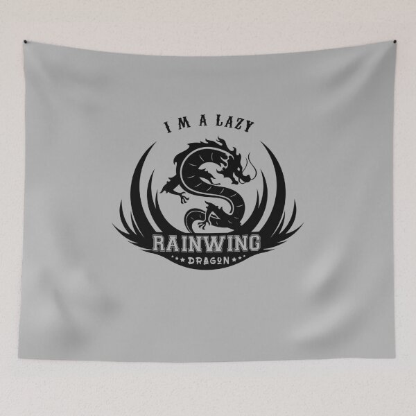 Item preview, I'm A Lazy Rainwing Dragon Wings of fire Gift designed and sold by Usoubmaster.