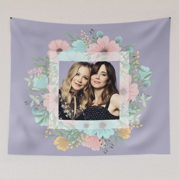 Item preview, Dead to me - Jen & Judy (flower border) designed and sold by RainbowCraft.