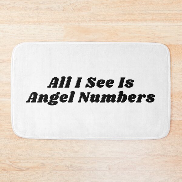 Item preview, All I See Is Angel Numbers | Black text Sticker Pack  designed and sold by Highon444.