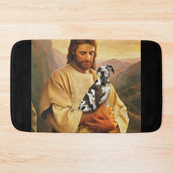 Item preview, jesus and geat dane dog lover designed and sold by abiabo.