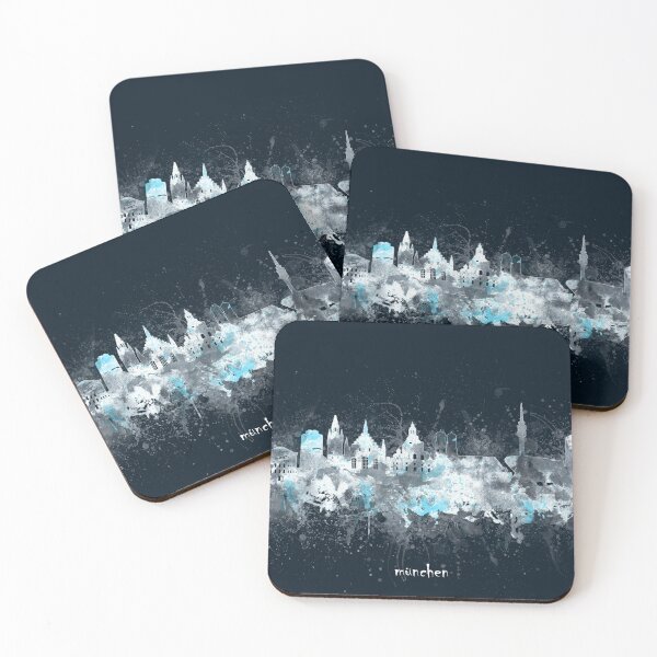 Item preview, munich skyline designed and sold by BekimART2.
