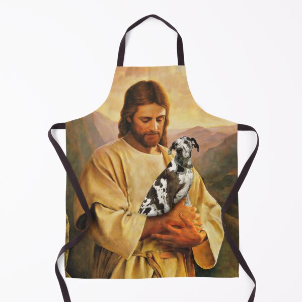 Item preview, jesus and geat dane dog lover designed and sold by abiabo.
