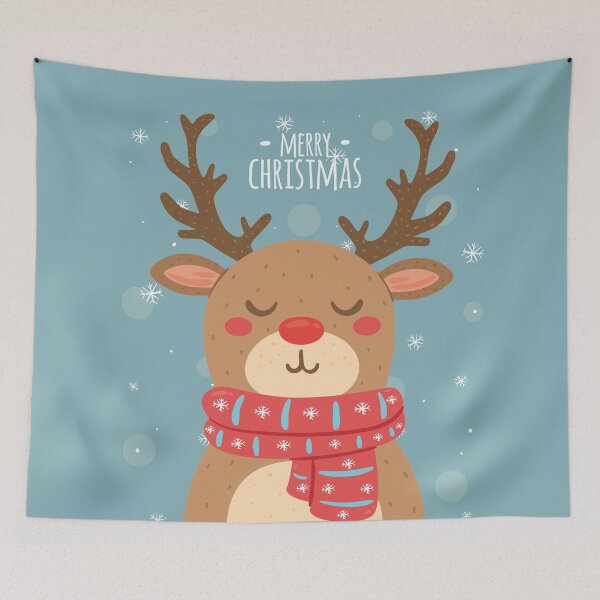 Item preview, Merry Christmas - Rudolph Reindeer designed and sold by 11UponaTime.