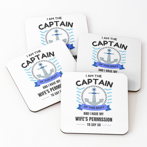 Item preview, I'm The Captain Of This Boat designed and sold by momsnpops.