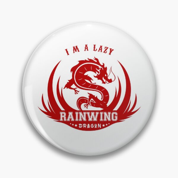 Item preview, I'm A Lazy Rainwing Dragon Wings of fire Gift 2020 2021 designed and sold by Usoubmaster.