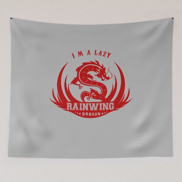 Item preview, I'm A Lazy Rainwing Dragon Wings of fire Gift 2020 2021 designed and sold by Usoubmaster.