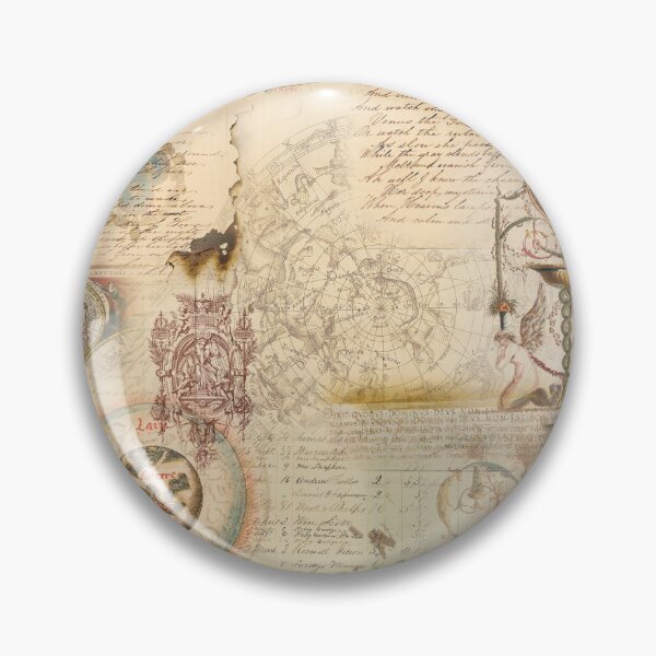 Item preview, arcane messages baroque digital collage  designed and sold by Vivien Merveilles.