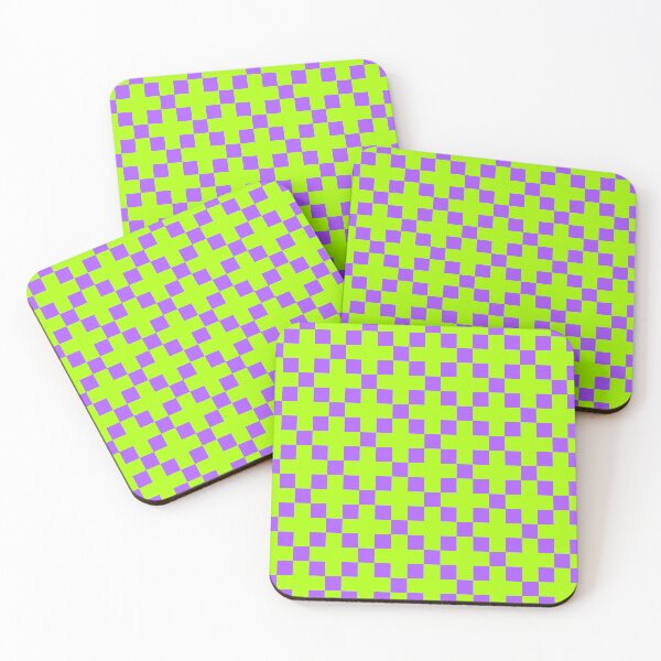 Item preview, Squares within Squares Purple Green designed and sold by BubbleCrumbs.