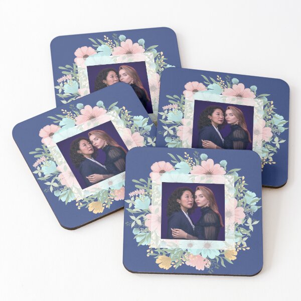 Item preview, Killing eve - Villaneve (flower border) designed and sold by RainbowCraft.