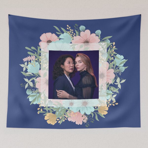 Item preview, Killing eve - Villaneve (flower border) designed and sold by RainbowCraft.