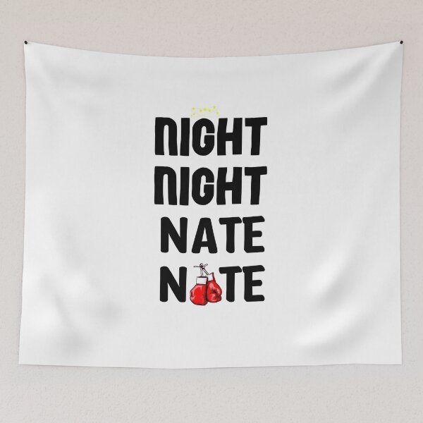 Item preview, jake paul vs nate robinson (night night nate nate) balck designed and sold by Th3 Merch.