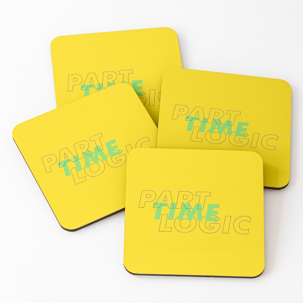 Item preview, Coasters (Set of 4) designed and sold by PartTimeLogic.