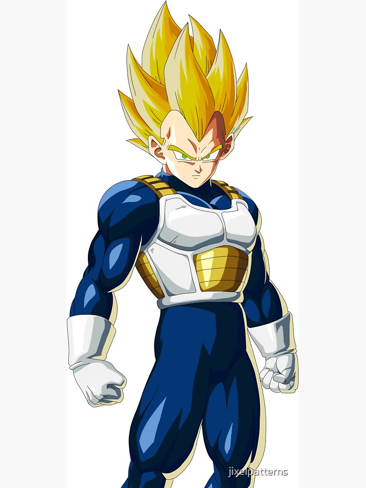 SSJ Vegeta Magnet for Sale by jixelpatterns