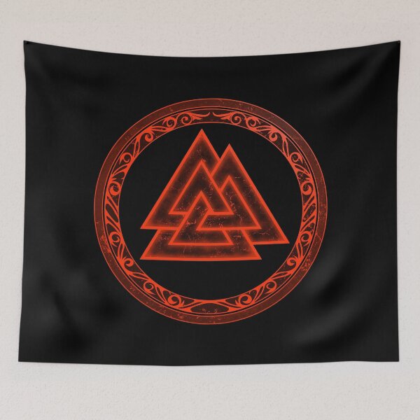 Aperçu de l'œuvre Valknut créée et vendue par NicGrayGraphic.