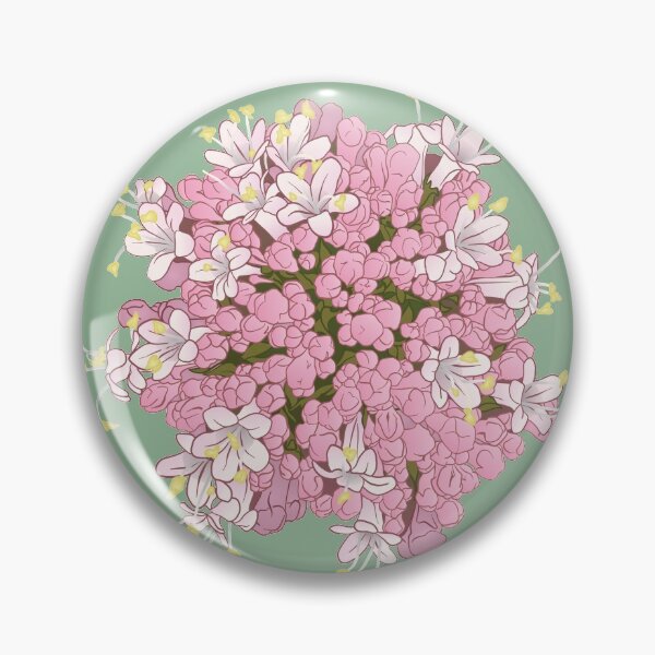 Item preview, Pink and White Valerian Wildflowers Scottish Countryside designed and sold by warriston.