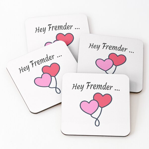 Item preview, Hey stranger flirt saying hearts designed and sold by ElBeDesigns.