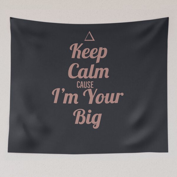 Item preview, Keep Calm Cause I'm Your Big Little Reveal designed and sold by Jajulile.