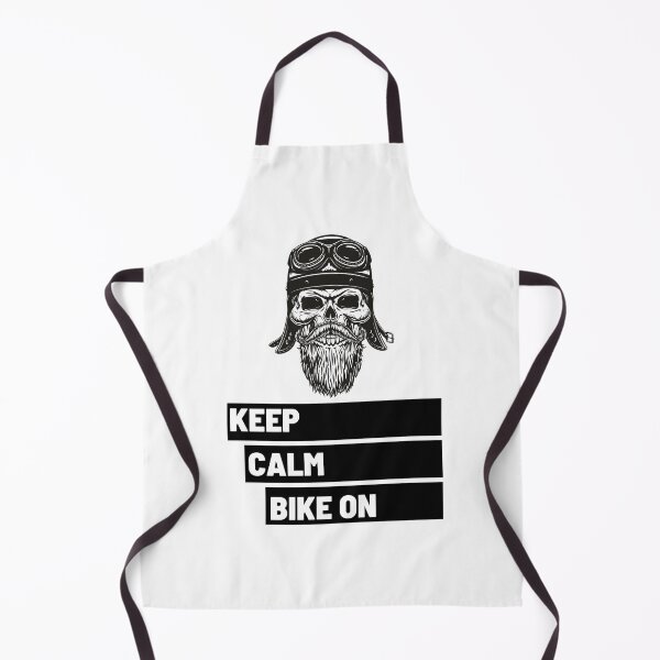 Item preview,  Keep Calm Bike on Black Skull 6 designed and sold by kyds.