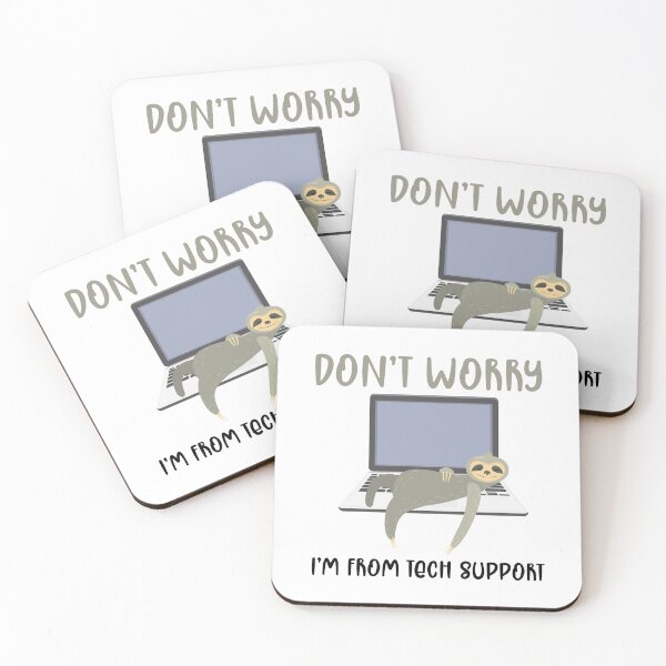 Item preview, Don't Worry, I'm From Tech Support designed and sold by e-z4k.