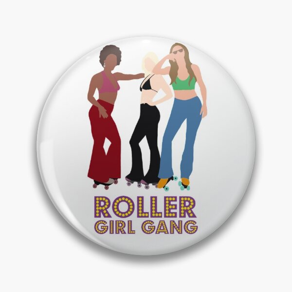 Item preview, Roller Skating Girl Gang designed and sold by robby-h.