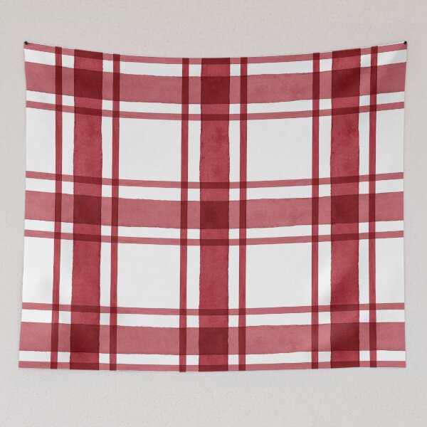 Item preview, Red & White Plaid designed and sold by DirtyAngelFace Shop.