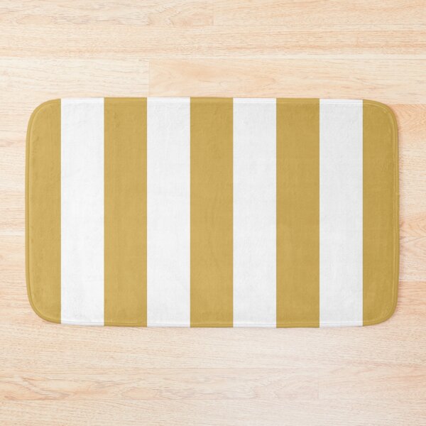 Item preview, Medium GOLD and WHITE Vertical STRIPES designed and sold by RachelMacht.