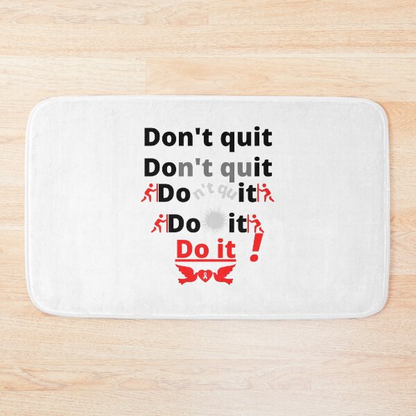 Item preview, Do it! (Don't quit) designed and sold by SunQuestDD.