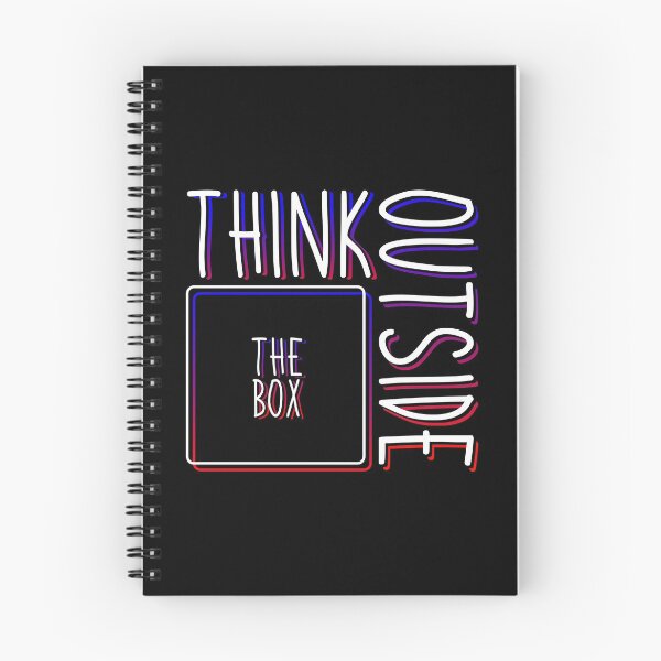Item preview, Think Outside The Box Colorful designed and sold by RADesigns21.