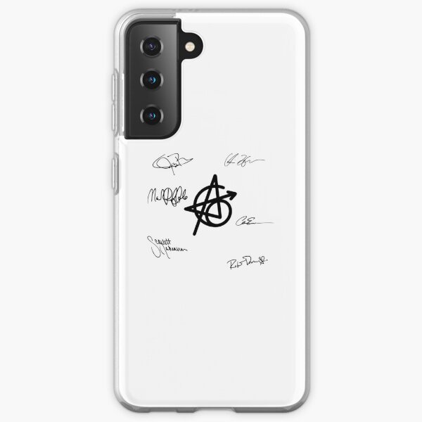 Original 6 Superhero Signatures with Symbol Samsung Galaxy Soft Case