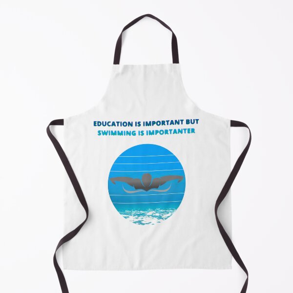 Item preview, education is important but swimming is importanter designed and sold by ishako online.