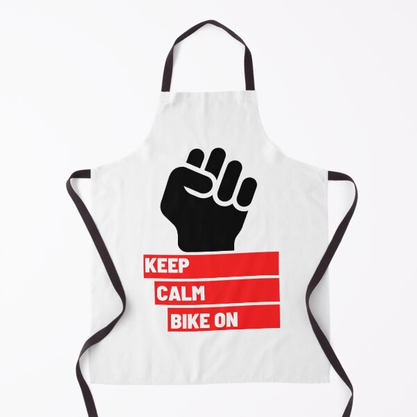 Item preview, Keep Calm Bike on Red Fist 1 designed and sold by kyds.